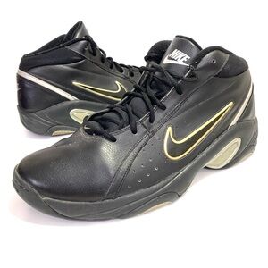 The Nike The Overplay IV Men's Size 14 Black/Silver #318853-002